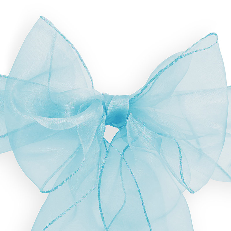 Ceintures de lit Organza, Turquoise