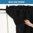 100% Blackout Curtain Valances for Kitchen Windows/Bathroom/Living Room/Bedroom Thermal Insulated Rod Pocket Valances for Windows, 4 Pack, 52" x 18"-147959223