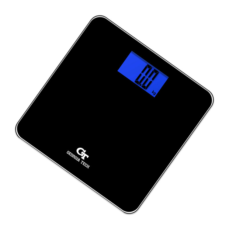 Grande échelle de salle de bain parlante Echo-400 Georgia Jackets de Georgia Tech