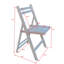 Chaise Adirondack inclinable en bois