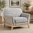 Caspian Grey Accent Chair