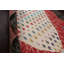 Tapis beige en laine noué à la main de conception unique 4 pi 11 po x 8 pi 6 po