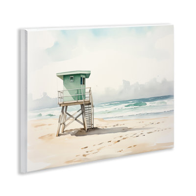  «Summer Lifeguard Stand» par Arlington Prints
