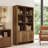 59.3" Tall Bookshelf With Storage Cabinet-797745377