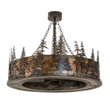 Tall Pines Downrod Ceiling Fan