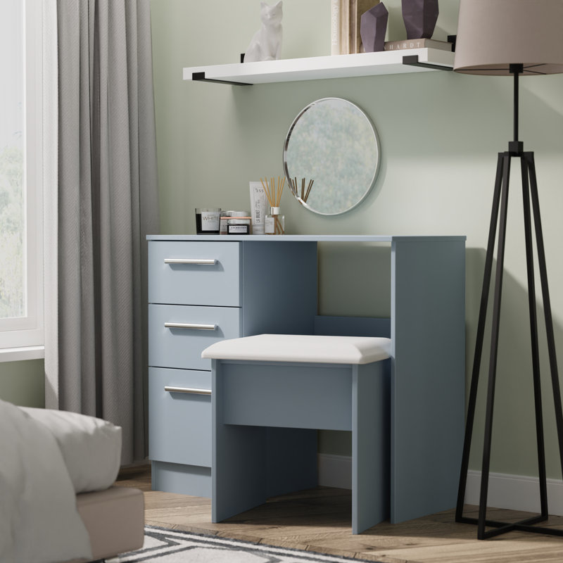 Bhaga Dressing Table, Denim Blue