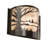 Jalee Steel Flush Mounted Sconce