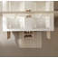 Lavabo de salle de bain 60 "sans armoire, avec cuve en acrylique blanc monobloc