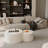 Vertical Stripe Design Nesting Coffee Table Set-1292684396