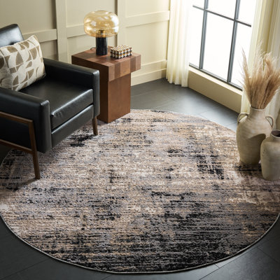 Tapis abstrait Sable 100 Performance