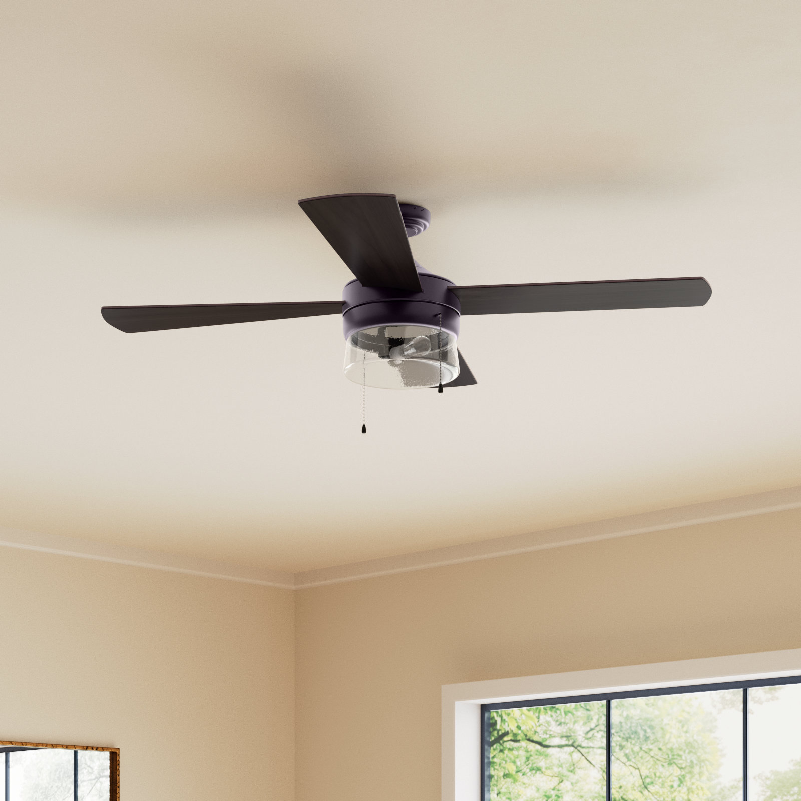 Renderos 48'' 4 Blade Ceiling Fan with Light Kit