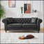 Canapé en tissu 83 po Chesterfield-425523284