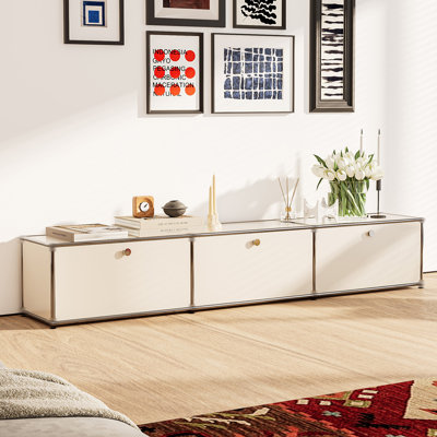 Armoire de rangement modulaire en métal avec tablettes réglables