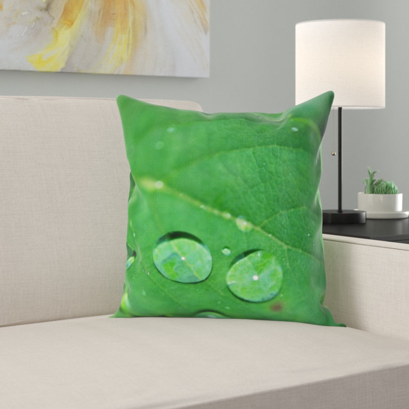 Microsuede Throw Pillow