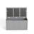 Outdoor Wooden Deck Box with Solid Wood Construction, Dual-Purpose Seat and Table Top for Storing Patio Furniture Cushions, Pool Toys and Garden Tools-118776557-118776563