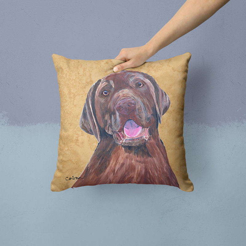 Coussin intérieur/extérieur labrador