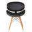 Murtaza Mid-Century Dining Chair in Faux Leather and Walnut Wood-1786824832-1836875448