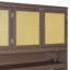 Lit escamotable avec armoire supérieure et lit escamotable peu encombrant avec éclairage et USB-998760487