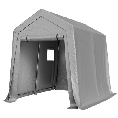 6 Ft. W X 8 Ft. D Polyethylene Portable Carport