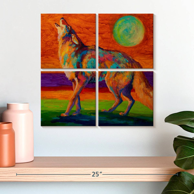 Brampt Howl, 18" H x 18" W
