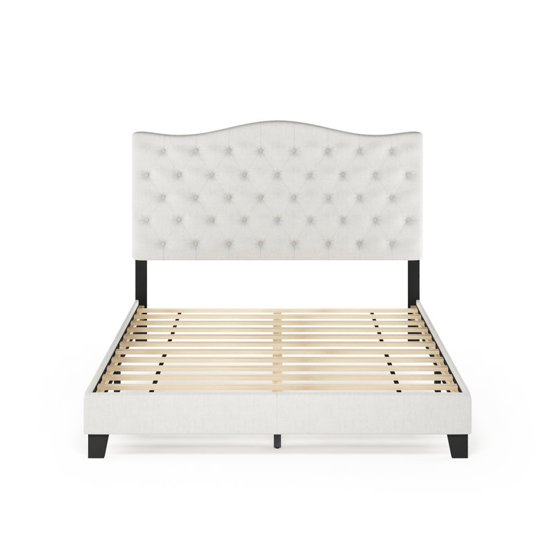 Marne Upholstered Platform Bed, Queen