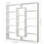 135.7cm H x 125cm W Library Bookcase-25305477