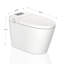 Toilette allongée au sol à hauteur de bidet 1,27 GPF (siège inclus) DOCHEER