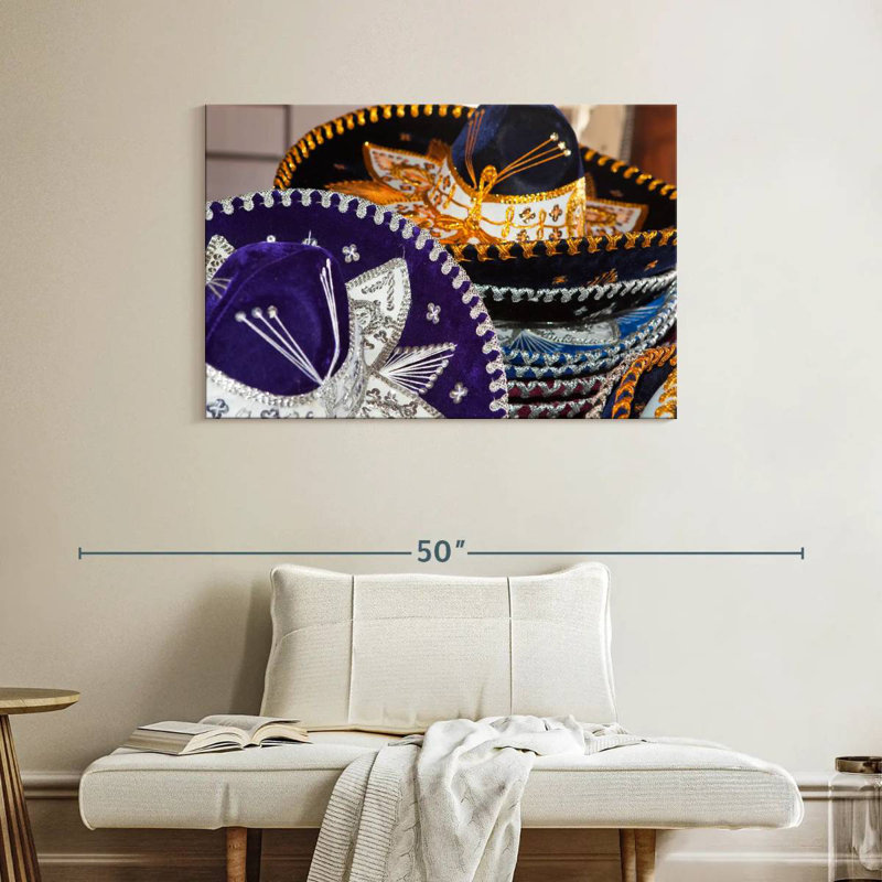 Kavia Mexican Hats, 26" H x 39" W