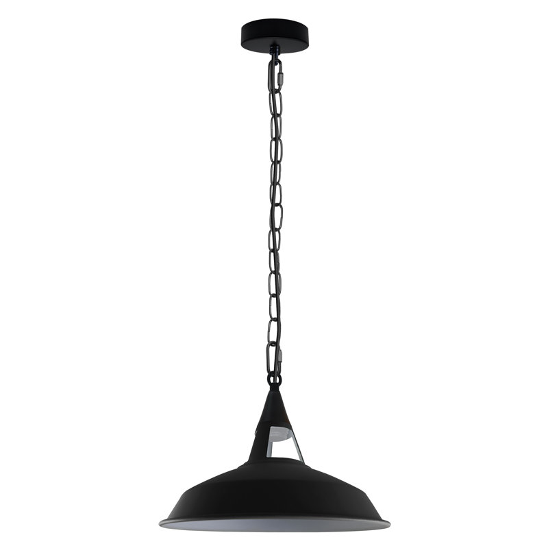Gause 1 - Light Single Pendant, Black