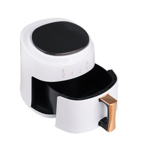 8L Family Size Air Fryer, Multi-Function Touch Panel, 6 Cooking Presets, Temp & Timer Control, 1400W