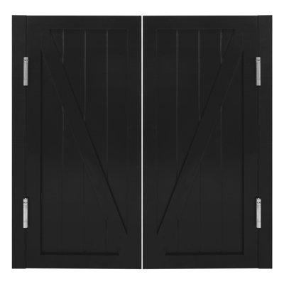 35.4X35.4” Solid Wood Partition Door