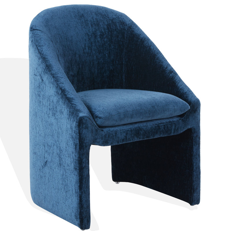 Kagan Chenille Dining Chair, Navy