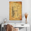 Brevet de saxophone sur toile-788751869