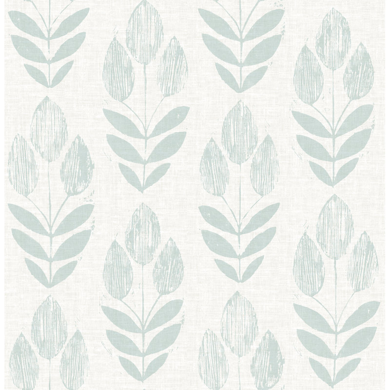 Reginald Floral Roll, Teal
