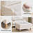 47" Upholstered Accent Chair With Ottoman,-134258946