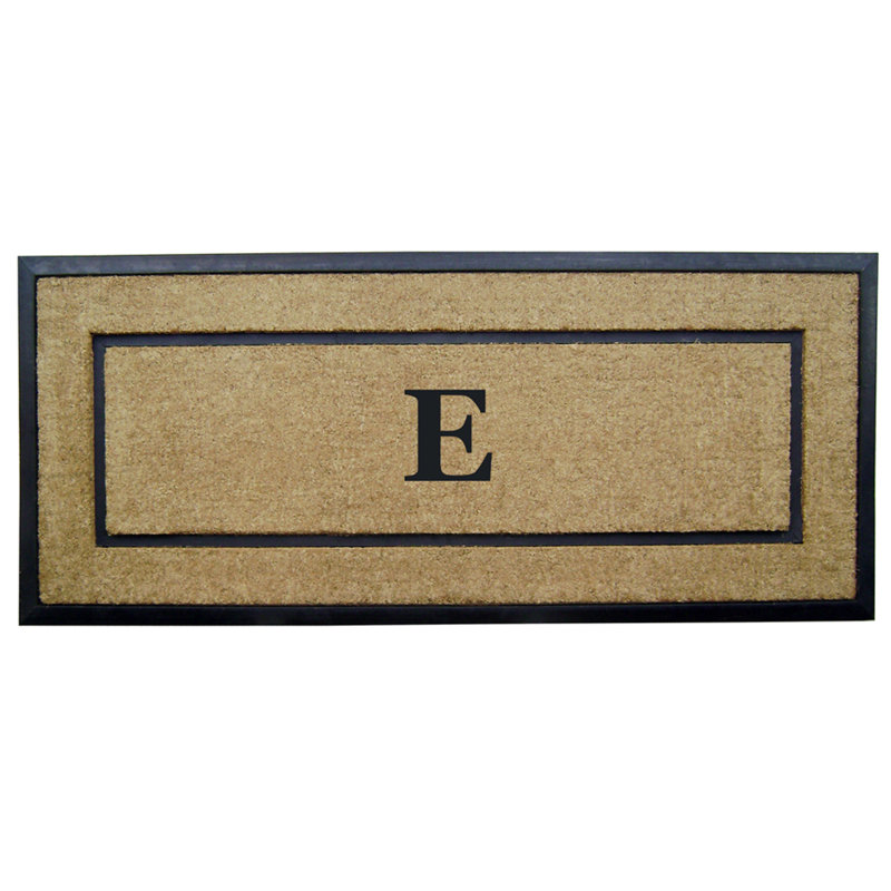 Tapis de porte antidérapant pour l'extérieur, L 24 po x L 57 po, E
