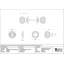 Beehive Interior Mortise Knob Set-111909970