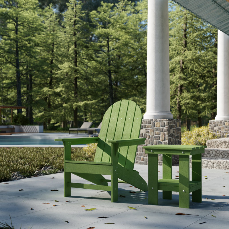 Chaise Adirondack traditionnelle Freedom, Vert citron