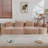 Modular Cloud Sofa with Soft Plush Comfort