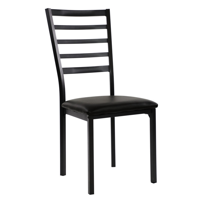 Ensemble de 4 chaises d'appoint en métal