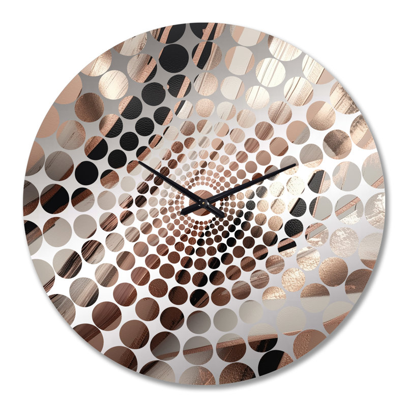 Arendje - Horloge murale abstraite en marbre, Très grand