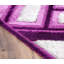 Tapis mauve à motif géométrique Ambrine-1688020427