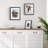 Set of 3 Picture Frame - 8x10, 10x12, 11x14 Frames with Mat & Deep, High-Quality Molding