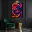 Digital Abstraction 89 Red Canvas Wall Art-529736054
