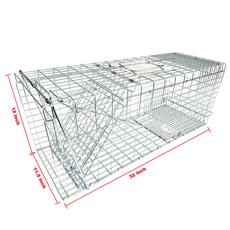 Cage à animal 32 "avec couvercle Fox Trap