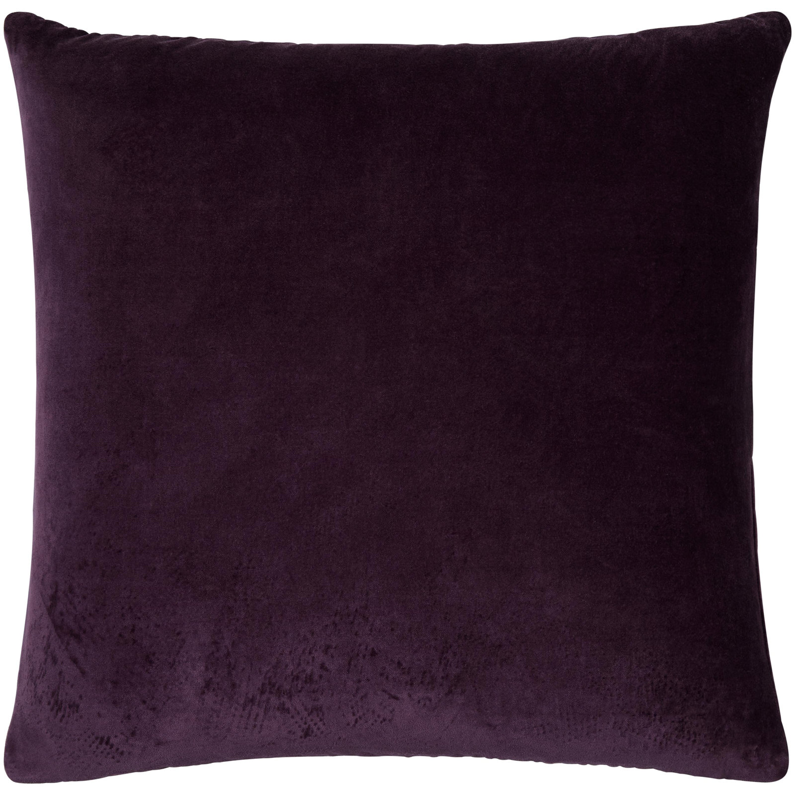 Beirne Throw Pillow, 20" x 20", Down, Dark Purple