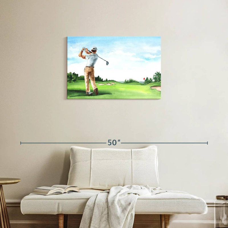 Sireci Golf Game, 20" H x 30" W