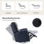  Fauteuil inclinable manuel en cuir véritable Felisa-866579070