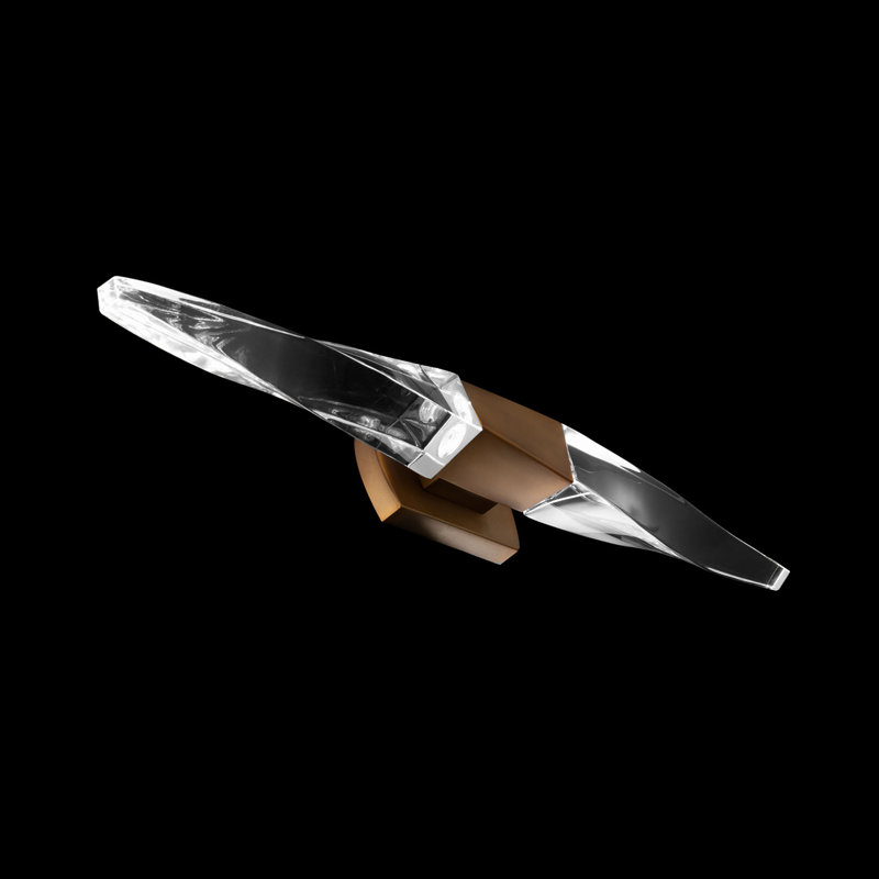 Kindjal 2 - Light LED Vanity Light, Aged Brass