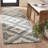 Metro 395 Hand Tufted 80% Wool; 20% Cotton Damask Rug-2127639898